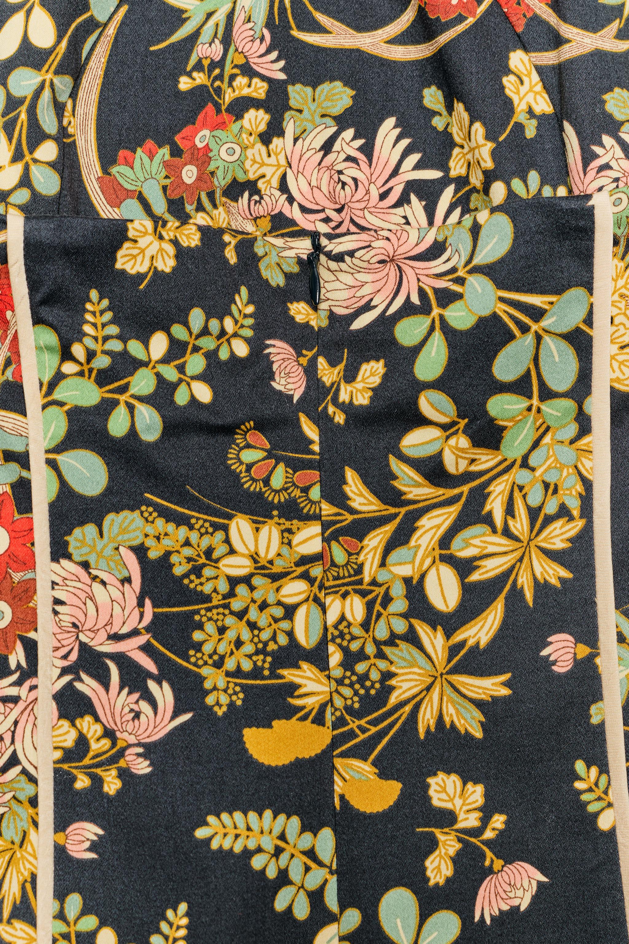 PRINTED HALTER DRESS